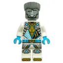 Minifigurka: Zane, White Suit, Silver Hair, Smile