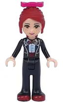 Minifigurka: FRND0041:  Friends Mia - Black Trousers, Black Formal Jacket with Bow Tie