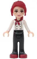 Minifigurka: FRND0050:  Friends Mia - Black Trousers, White Top