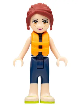 FRND0210:  Friends Mia - Dark Blue Wetsuit, Life Jacket