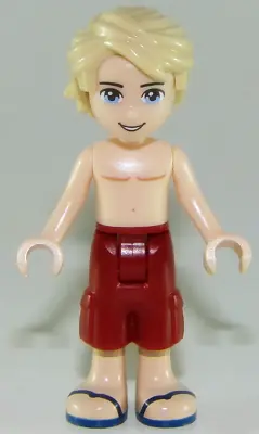 FRND0265:  Friends Mason - Dark Red Shorts, Shirtless