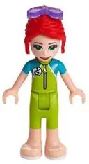 Minifigurka: FRND0306:  Friends Mia - Lime Wetsuit, Sunglasses