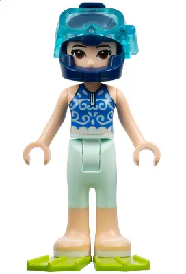 FRND0313:  Friends Emma - Swimsuit with Flippers