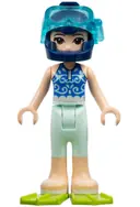 Minifigurka: FRND0313:  Friends Emma - Swimsuit with Flippers