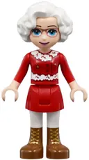 Minifigurka: FRND0401:  Friends Mrs. Claus