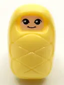 Minifigurka: FRND0430:  Baby / Infant - with Stud Holder on Back with Smiling Face and Large Eyes Pattern (Baby Sophie) (6397924)