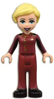 FRND0452:  Friends Stephanie - Dark Red Usher Uniform