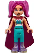 Minifigurka: FRND0466:  Friends Camila - Dark Turquoise Trousers, Dark Purple Boots