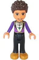 Minifigurka: FRND0473:  Friends River - Dark Purple Jacket