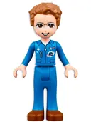 Minifigurka: FRND0521:  Friends Julian - Blue Space Training Uniform