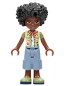 Minifigurka: FRND0526:  Friends Joaquim - Sand Blue Trousers, Tan Vest, Coral Scarf