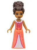 Minifigurka: FRND0535:  Friends Andrea - Coral Dress and Updo