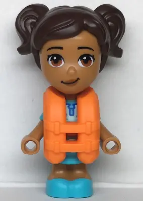 FRND0543:  Friends Maya - Micro Doll, Orange Life Jacket