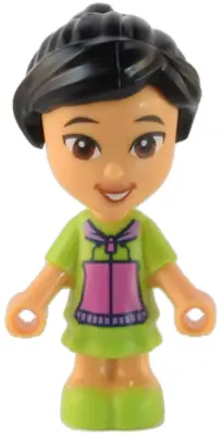 FRND0570:  Friends Victoria - Micro Doll, Lime Dress