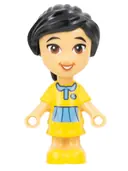 Minifigurka: FRND0607:  Friends Victoria - Micro Doll, Yellow Dress