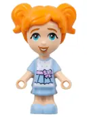 Minifigurka: FRND0618:  Friends Ella - Micro Doll, Bright Light Blue Dress