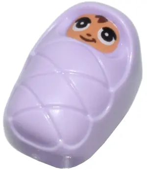 FRND0675:  Baby / Infant - with Stud Holder on Back with Smiling Face, Large Eyes and Hair Pattern (Baby Jayson / Eman) (6469473)