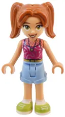 Minifigurka: FRND0715:  Friends Candi - Magenta Tank Top