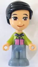 Minifigurka: FRND0750:  Friends Peter - Micro Doll, Closed Mouth