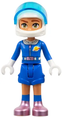 FRND0840:  Friends Nova - Blue Astronaut Costume, White Helmet