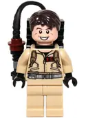 Minifigurka: GB003:  Dr. Raymond (Ray) Stantz - Plain Arms, Proton Pack
