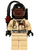 Minifigurka: GB004:  Winston Zeddemore  - Plain Arms, Proton Pack