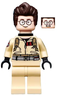GB012A:  Dr. Egon Spengler - Printed Arms, Neck Bracket