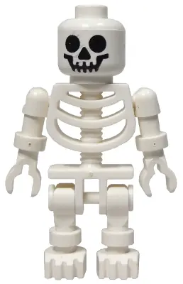 GEN001:  Skeleton - Standard Skull, Floppy Arms