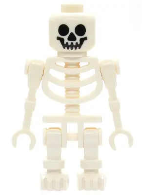 GEN019:  Skeleton, Fantasy Era Torso with Standard Skull, Mechanical Arms Straight