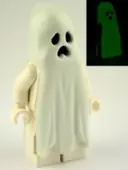 Minifigurka: GEN043:  Ghost with Pointed Top Shroud