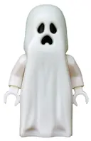 Minifigurka: GEN046:  Ghost with Pointed Top Shroud with 1 x 2 Plate and 1 x 2 Brick as Legs