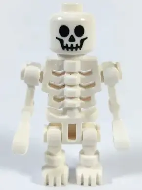 GEN066:  Skeleton with Standard Skull, Angular Rib Cage, Mechanical Arms