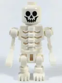 Minifigurka: GEN066:  Skeleton with Standard Skull, Angular Rib Cage, Mechanical Arms
