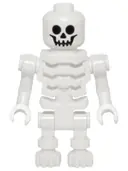 Minifigurka: GEN069:  Skeleton with Standard Skull, Angular Rib Cage, Bent Arms