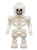 Minifigurka: GEN099:  Skeleton - Standard Skull, Bent Arms Horizontal Grip