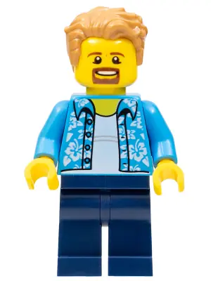 GEN105:  LEGO Store Customer with Hawaiian Shirt