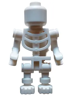 GEN172:  Skeleton - Plain Head, Bent Arms