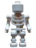 Minifigurka: GEN172:  Skeleton - Plain Head, Bent Arms