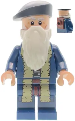 GEN198:  Leonardo da Vinci - Black Beret, Neck Bracket