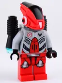 Minifigurka: GS006:  Red Robot Sidekick with Jet Pack