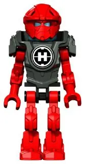 HF003:  Hero Factory Mini - Furno - Bright Light Blue Head