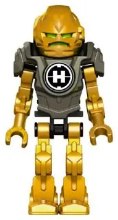 HF004:  Hero Factory Mini - Rocka - Pearl Dark Gray Armor