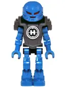 Minifigurka: HF020:  Hero Factory Mini - Surge - Pearl Dark Gray Armor