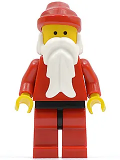 HOL007:  Santa, Red Legs with Black Hips