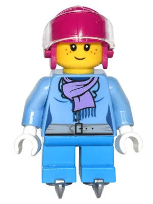 HOL081:  Ice Hockey Player Girl
