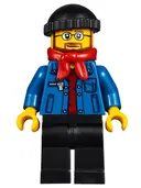Minifigurka: HOL090:  Winter Holiday Train Station Bus Driver