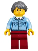 Minifigurka: HOL092:  Winter Holiday Train Station Grandmother