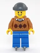 Minifigurka: HOL118:  Boy on Ice Skates