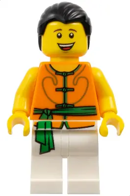 HOL156:  Dragon Boat Race Team Green/Orange Member 4