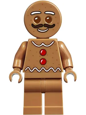 HOL169:  Gingerbread Man - Moustache